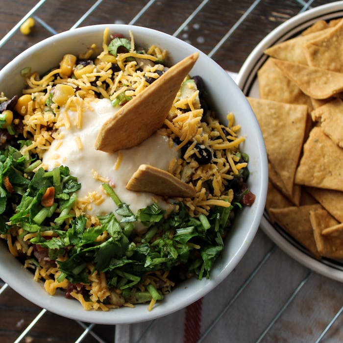 Bol tex-mex haricots rouges maïs