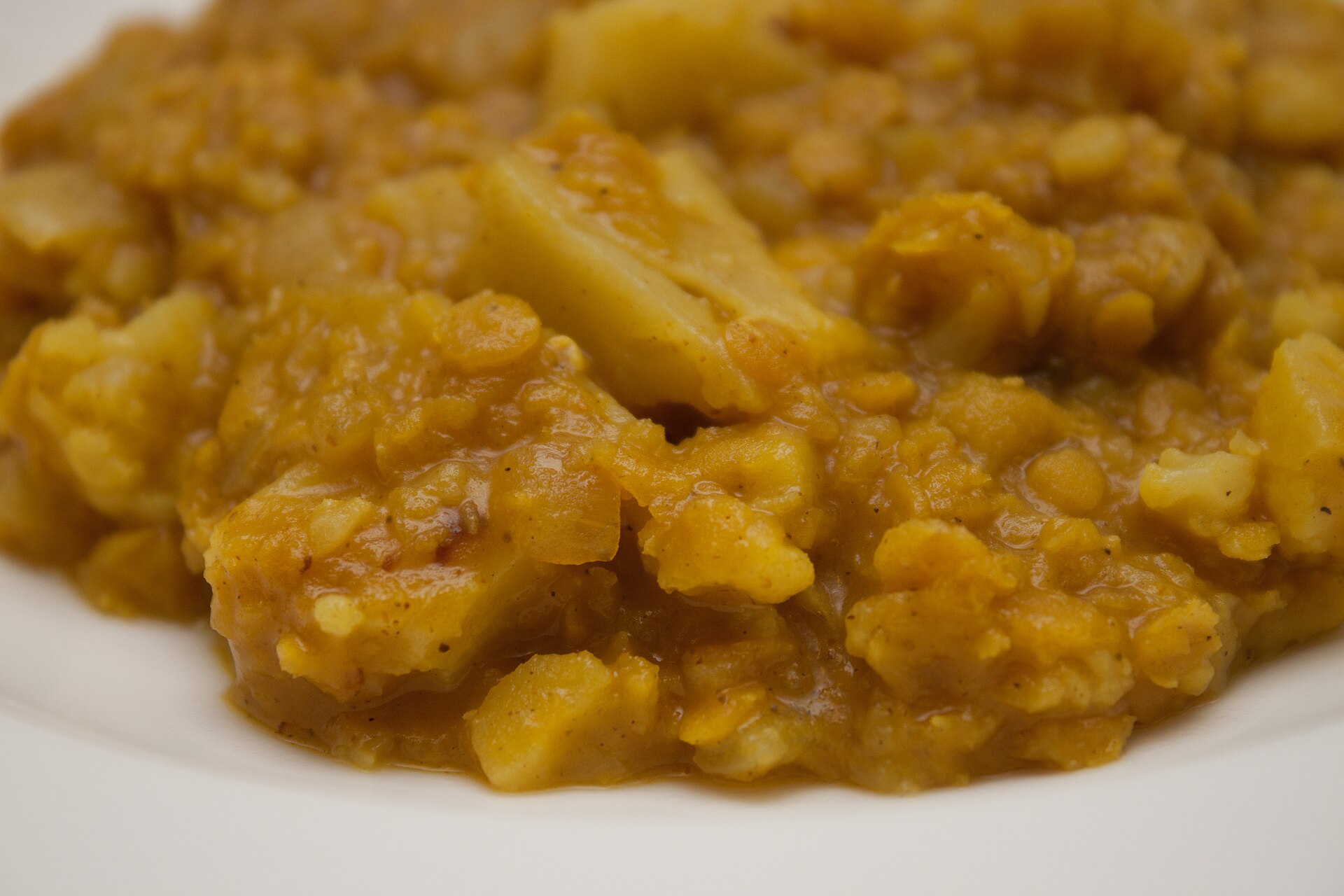 Curry chou-fleur lentilles