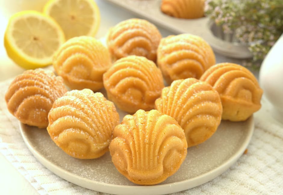 Madeleines au citron