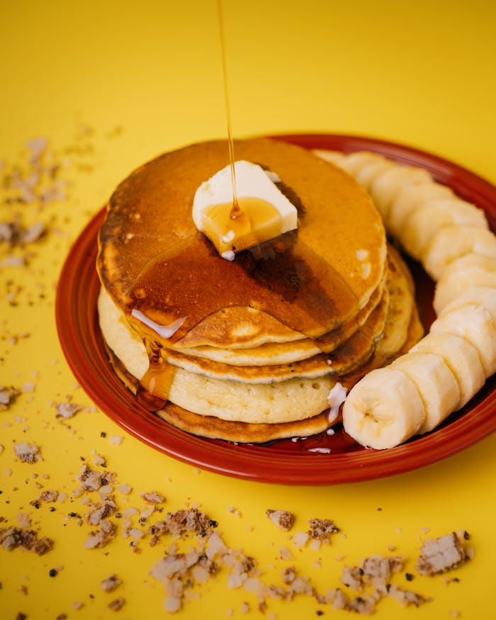 Pancakes banane yaourt