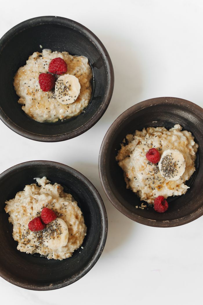 Porridge pomme banane