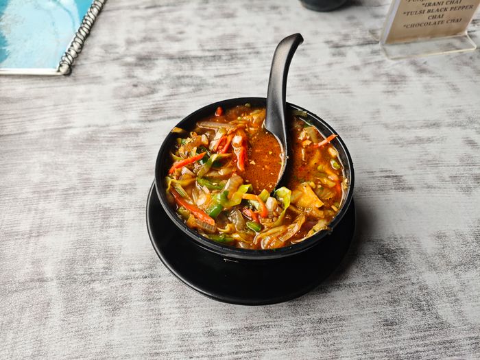 Soupe de nouilles légumes carotte