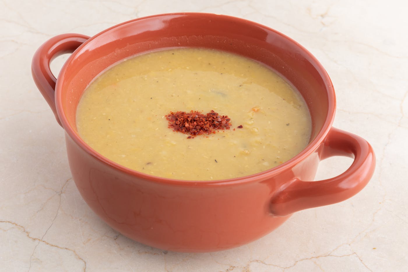 Soupe lentilles carotte paprika